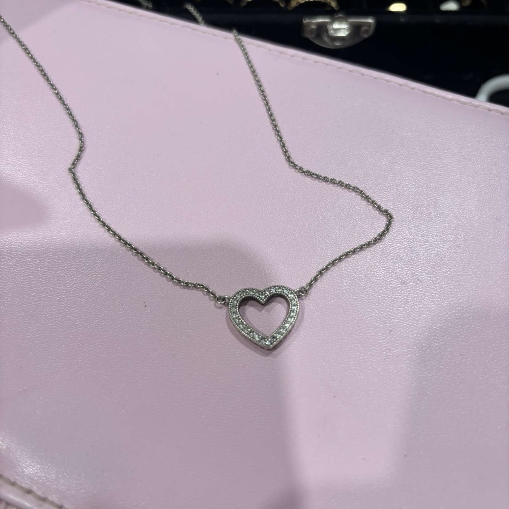 Pandora Silver Heart Necklace​​ - Picture 5 of 8
